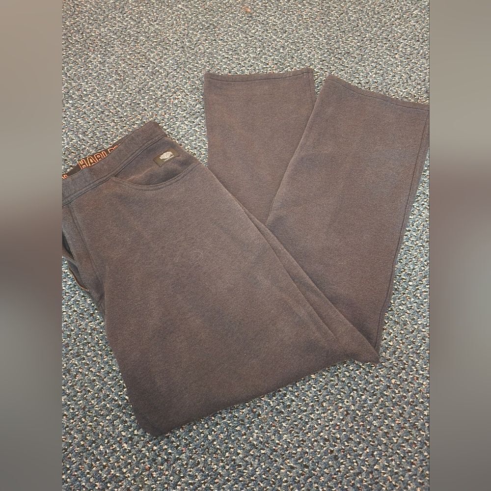 Womans Harley Davidson Boot Cut Slacks Pants